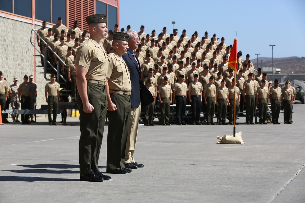 1st LAR change of command