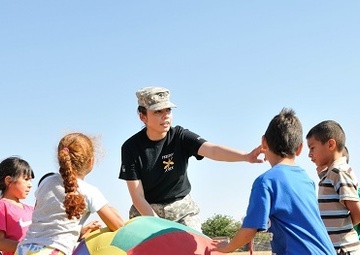 Soldiers seen as role models at local field day