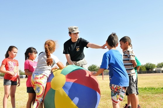 Soldiers seen as role models at local field day