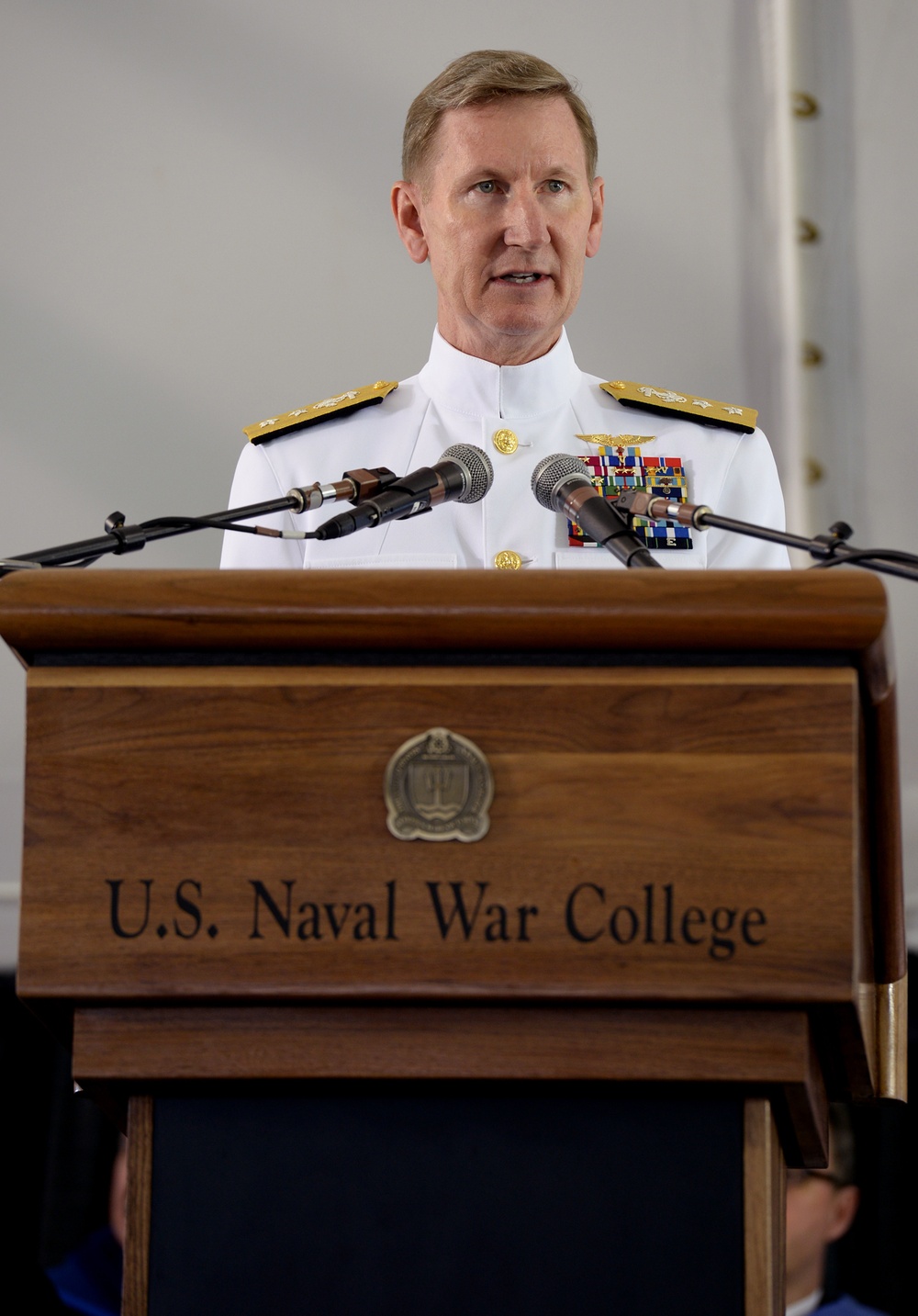 Naval War College graduation ceremony