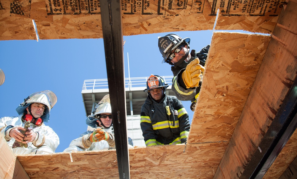 AF firefighters train with local agencies