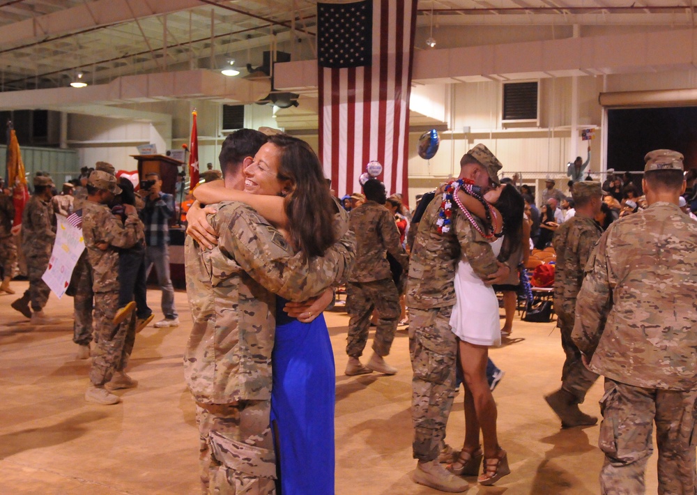 Engineers complete nine-month Afghanistan mission, return to families in Hawaii