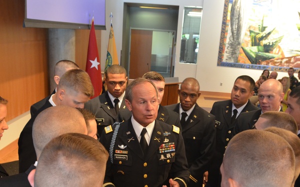 University of Oregon ROTC commissioning ceremony 2014