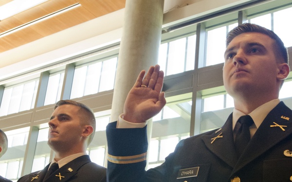 University of Oregon ROTC commissioning ceremony 2014