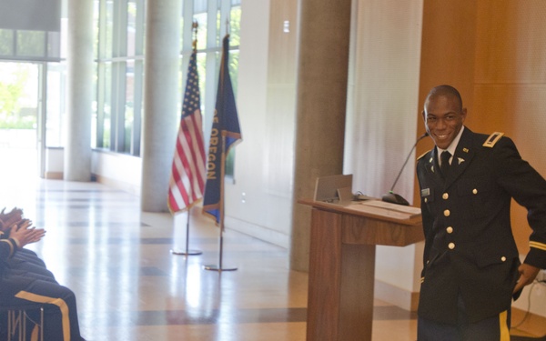 University of Oregon ROTC commissioning ceremony 2014