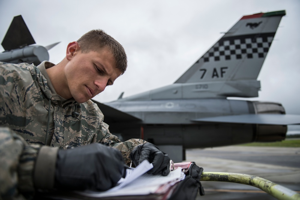 Osan aircraft maintainers keep F-16s ready during Red Flag