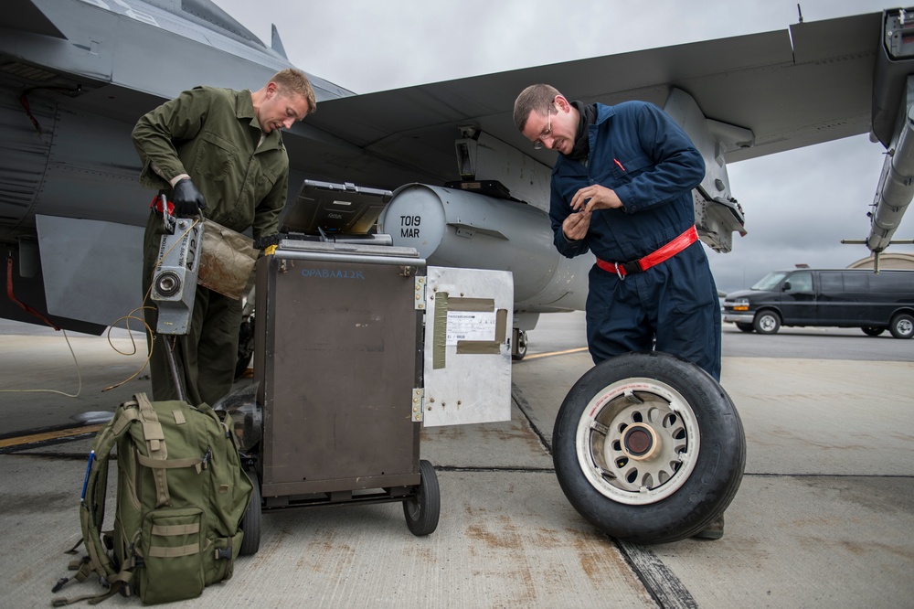 Osan aircraft maintainers keep F-16s ready during Red Flag