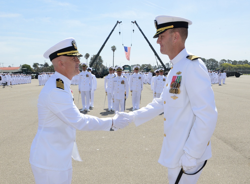 NCG 1 change of command