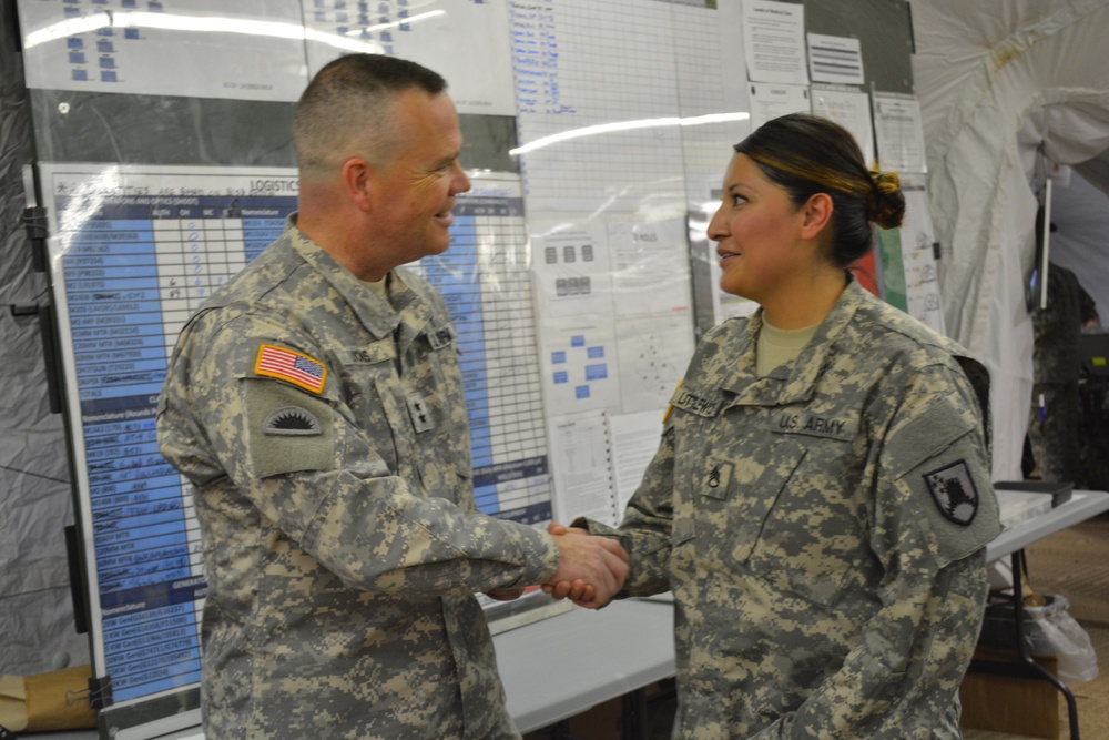 Army National Guard's acting director tours Mission Training Complex Leavenworth