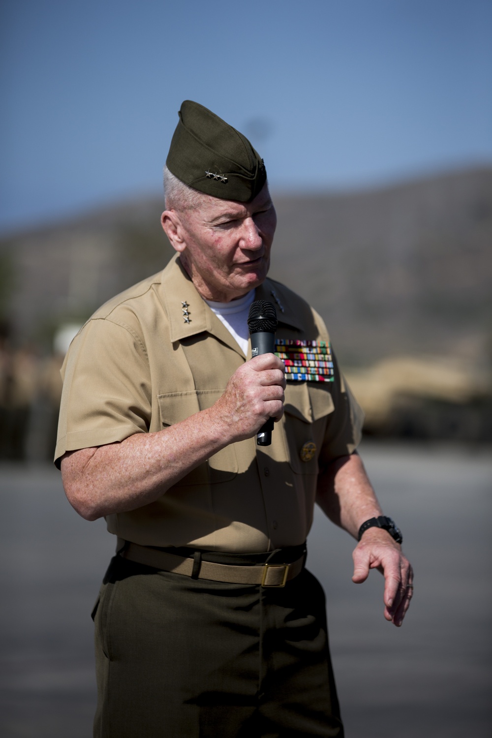Lance Cpl. Stevens Bronze Star Ceremony