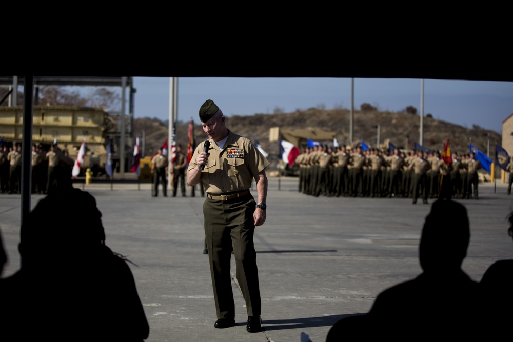 Lance Cpl. Stevens Bronze Star Ceremony