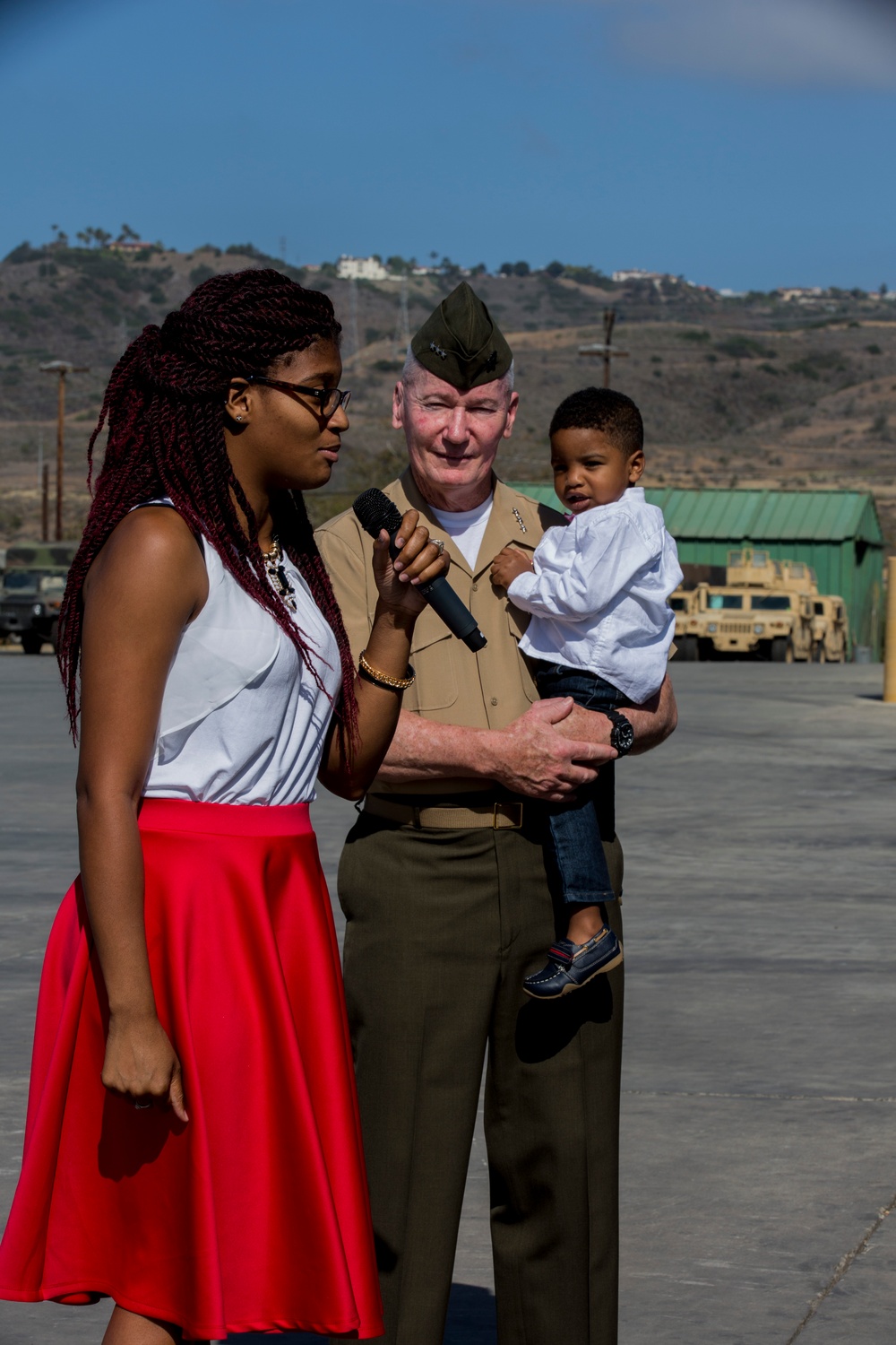 Lance Cpl. Stevens Bronze Star Ceremony