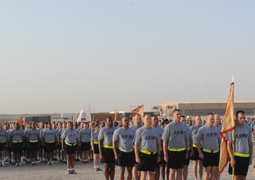 1st TSC makes trails in Kuwait