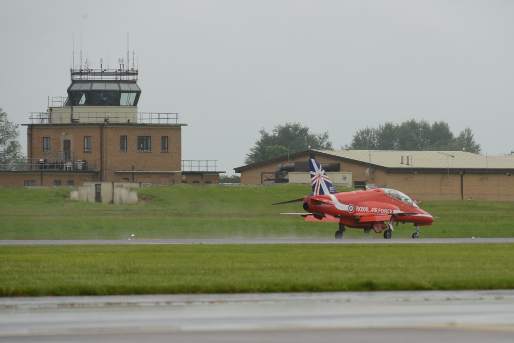 Red Arrows at RAF Fairford