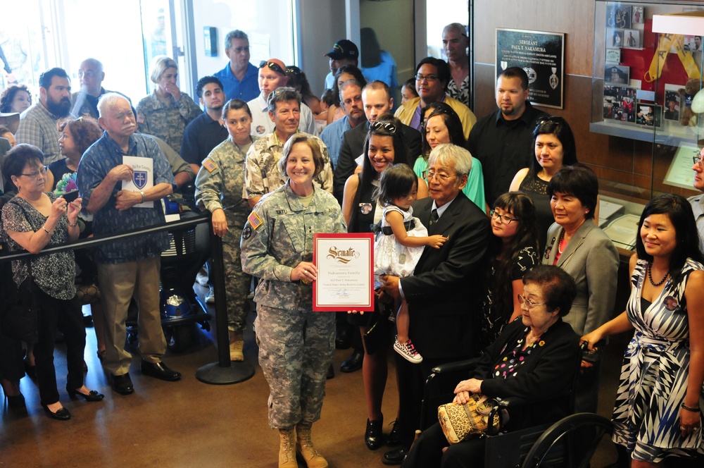 79th Support Sustainment Command building dedication