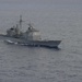 USS Lake Champlain transiting Pacific Ocean