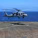 Sea Hawk transports 11th MEU Marines to USS Comstock