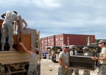 Task Force Larimar delivers supplies