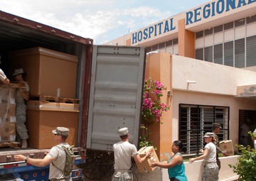 Task Force Larimar delivers supplies