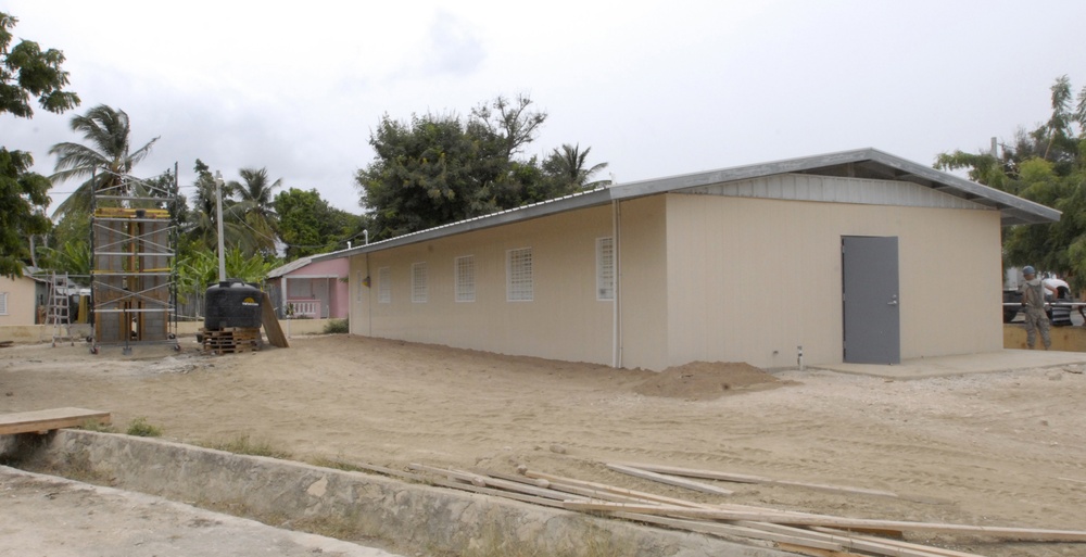 Task Force Larimar builds clinics and classrooms