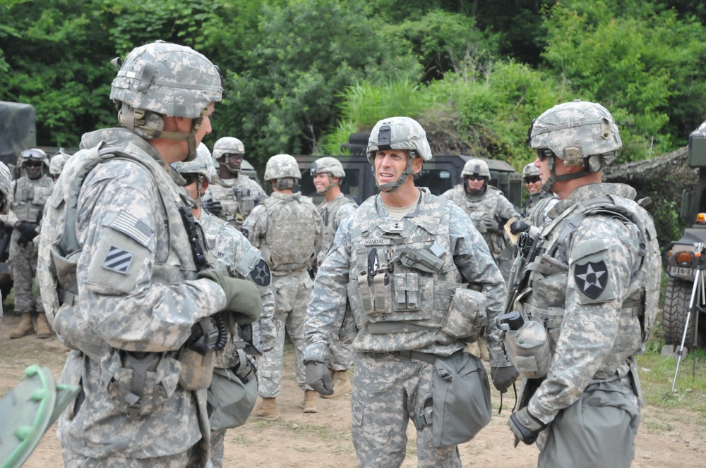6th Battalion, 37th FA Regiment conducts live-fire exercise