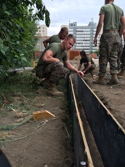 U.S. Marines renovate Mongolian kindergarten for Exercise Khaan Quest 2014