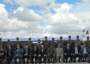 Opening ceremony marks the commencement of Exercise Khaan Quest 2014