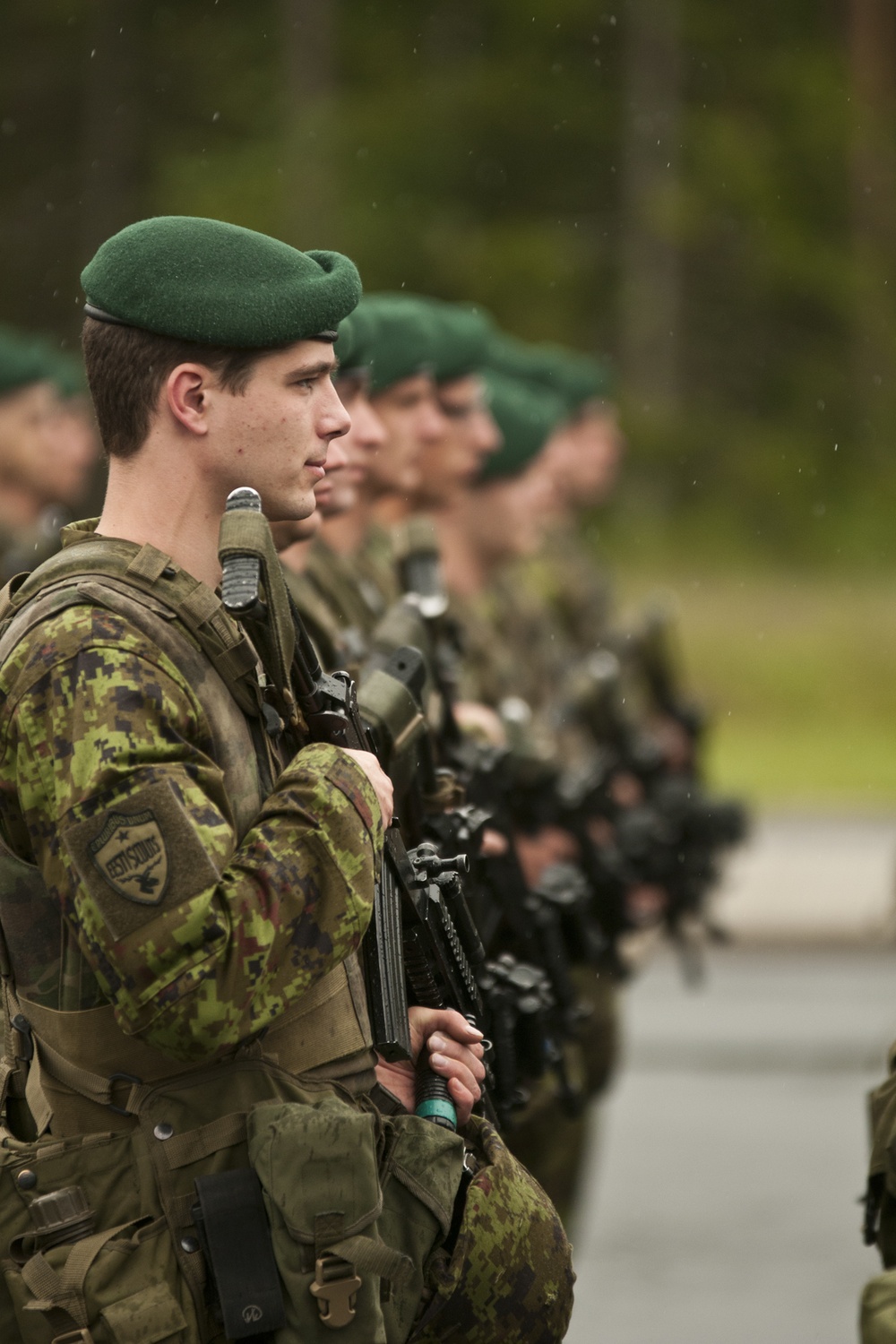 DVIDS - Images - Paratroopers welcomed to Estonia for NATO training ...