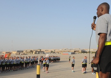 1st TSC makes trails in Kuwait