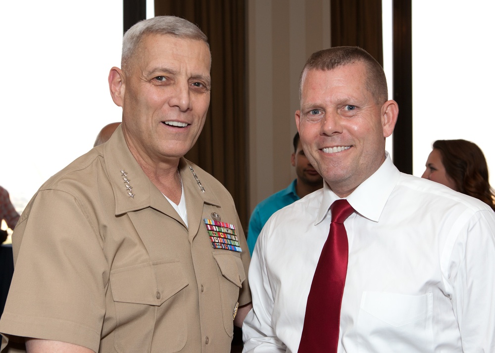 ACMC attends reception in honor of Kyle Carpenter