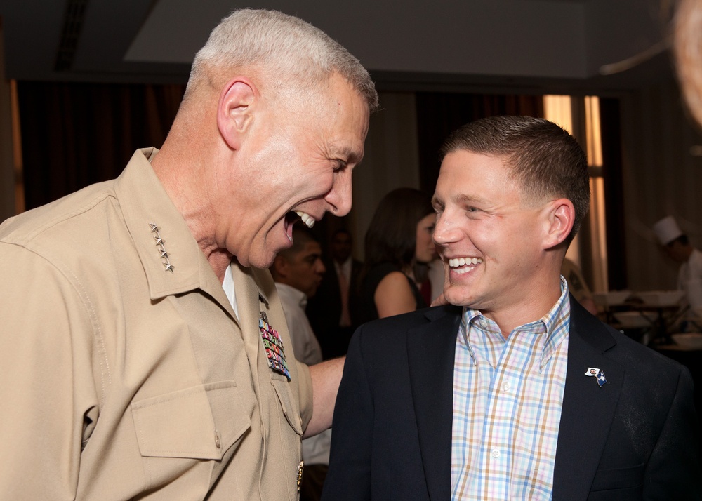 ACMC attends reception in honor of Kyle Carpenter