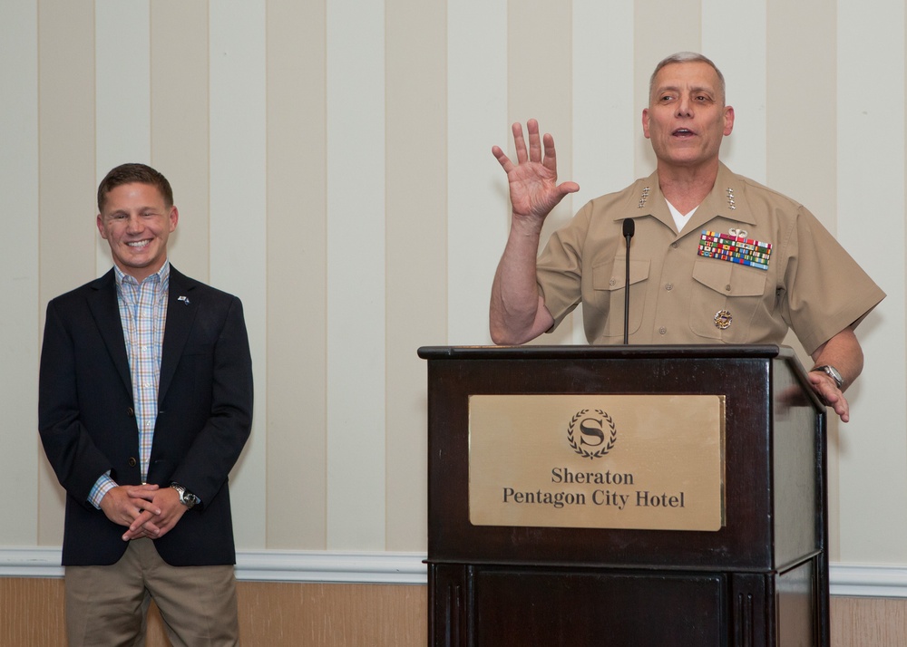 ACMC attends reception in honor of Kyle Carpenter