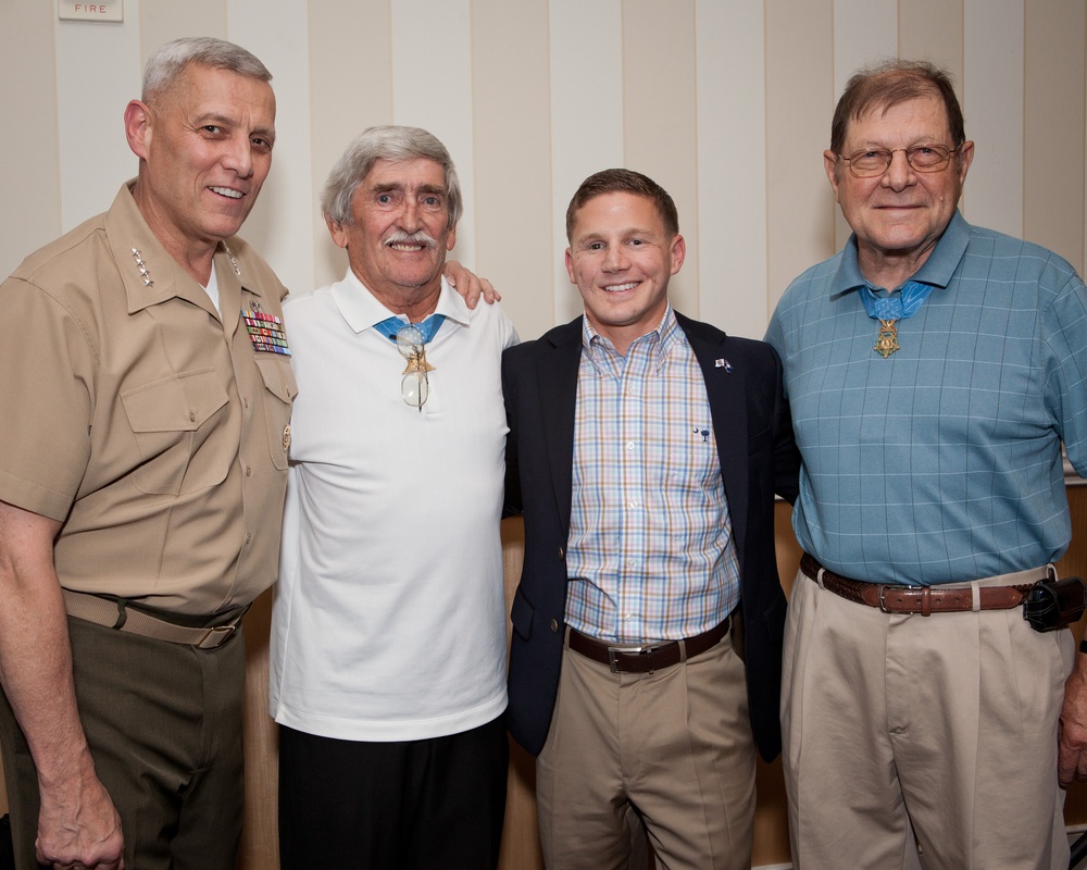 ACMC attends reception in honor of Kyle Carpenter