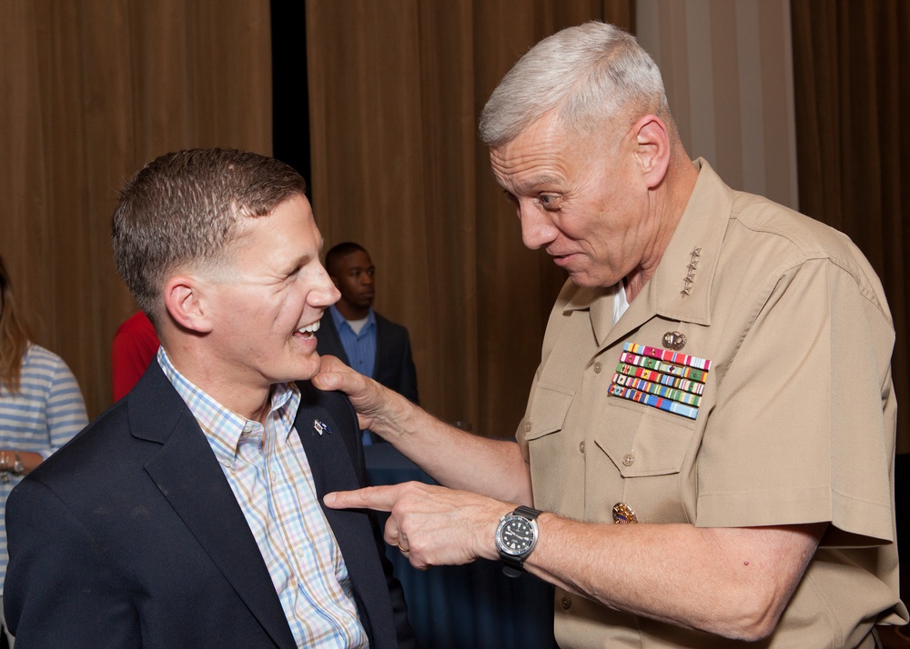 ACMC attends reception in honor of Kyle Carpenter