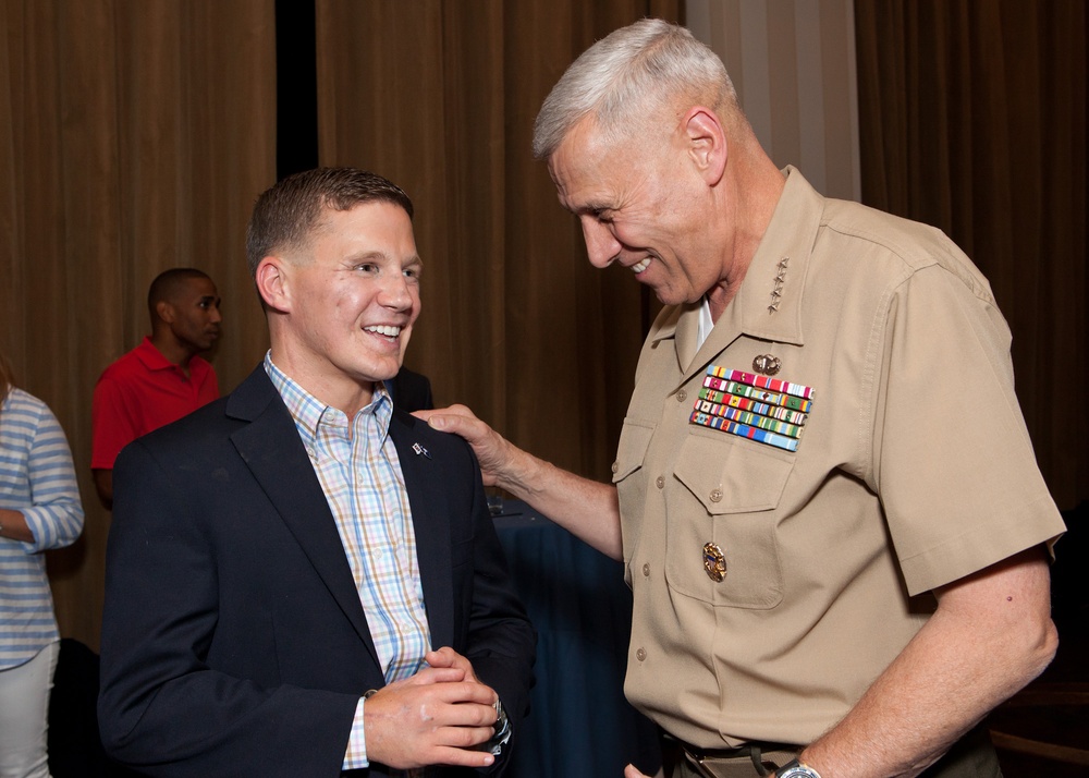 ACMC attends reception in honor of Kyle Carpenter