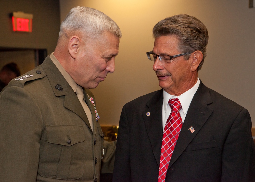 Posthumous Navy Cross Ceremony for GySgt Jonathan Gifford