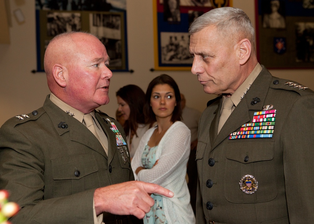 Posthumous Navy Cross Ceremony for GySgt Jonathan Gifford