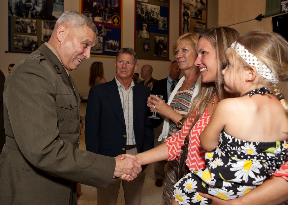 Posthumous Navy Cross Ceremony for GySgt Jonathan Gifford