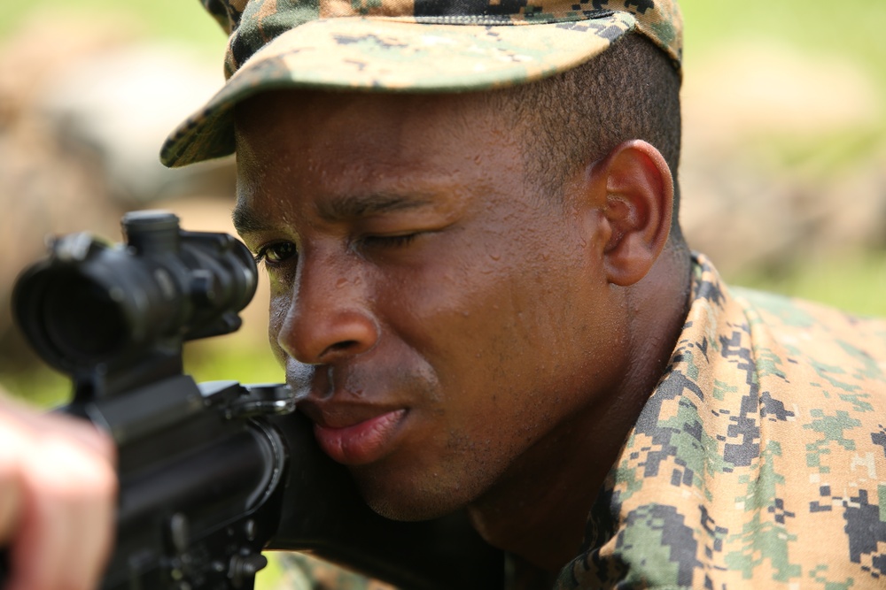 Hartford, Conn., native training at Parris Island to become U.S. Marine