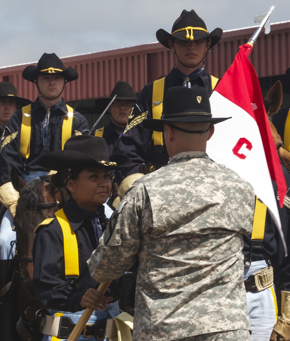 1st Cav’s Horse Detachment welcomes first female commander