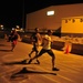 United States service members at Camp Lemonnier, Djibouti, participate in a Super Hero 5K
