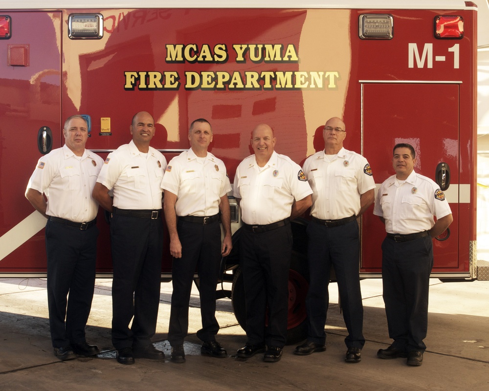 MCAS Yuma Fire Department Wins DoD Fire Prevention Program of the Year Award