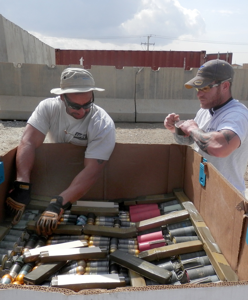 Munitions disposal a Huntsville Center priority as US units depart Afghanistan