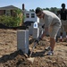 Lincoln Sailors lay ground work for families in need