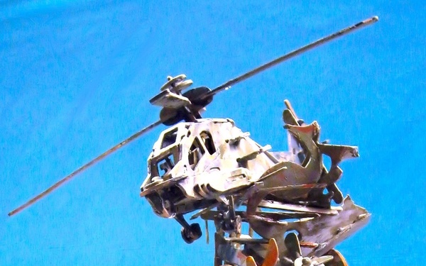 New York veteran sculpts national award-winning creation