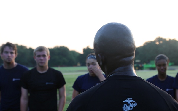Marines Provide Leadership Training for LSU