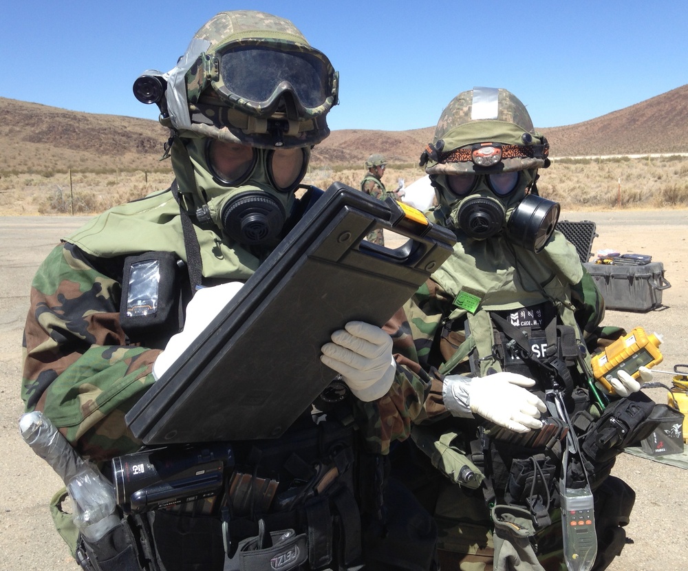Specialized units train to counter CBRNE threats