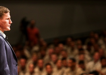 MoH Cpl. Carpenter Visits Camp Pendleton