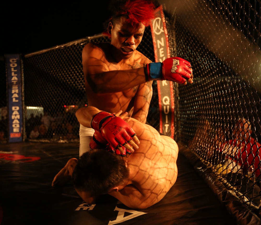 Mixed-martial arts fights heat up Combat Center