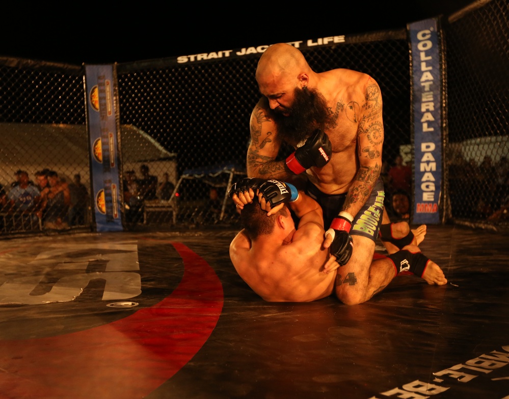 Mixed-martial arts fights heat up Combat Center